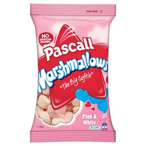 Pascall Marshmallows Van/Rasp 280g