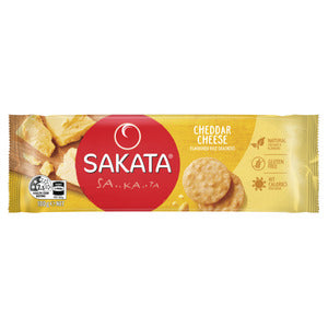 Sakata Rice Crackers Cheddar Cheese 100g