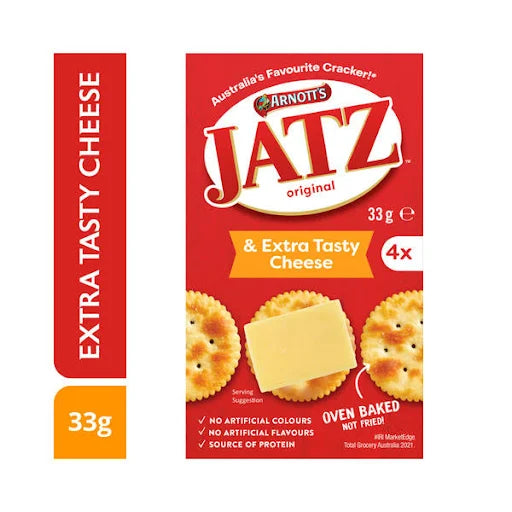 Primo Arnotts Jatz & Extra Tasty Cheese 33g