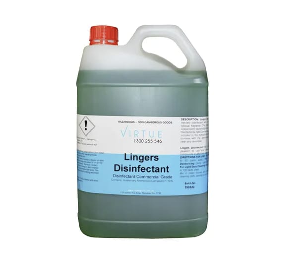 Lingers Disinfectant Commercial Grade 5L