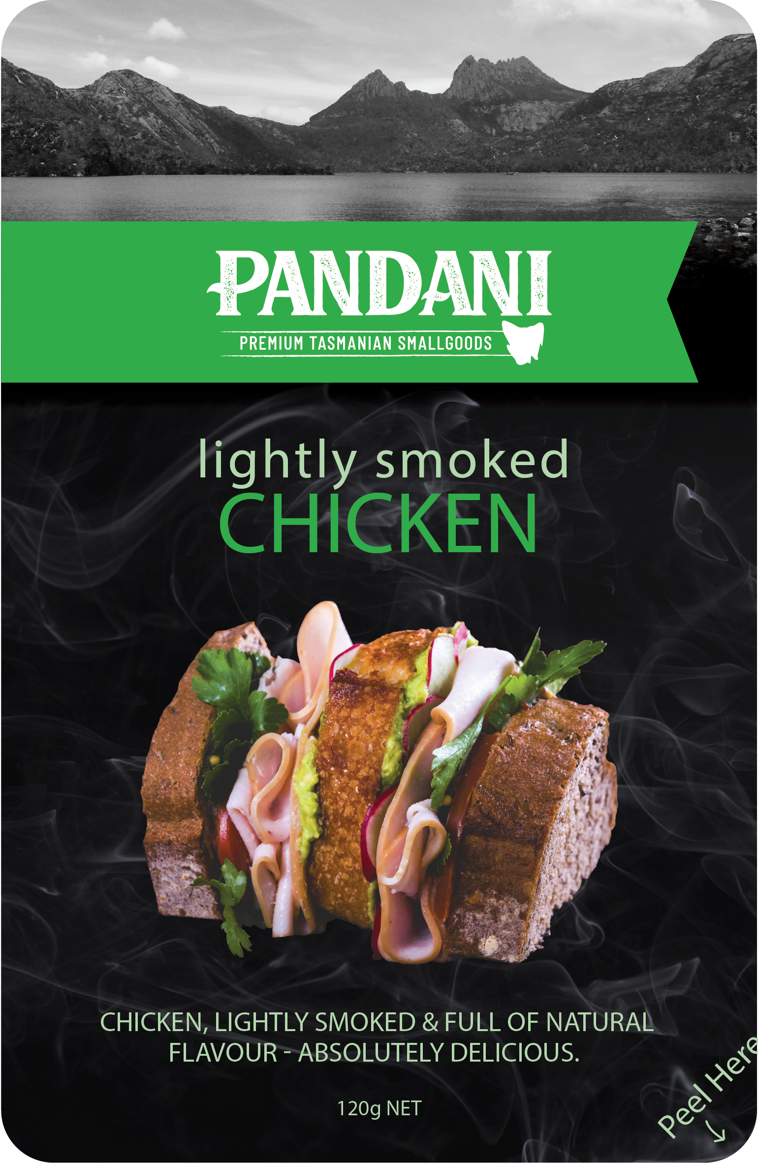 Pandani Lightly Smoked Chicken 120g