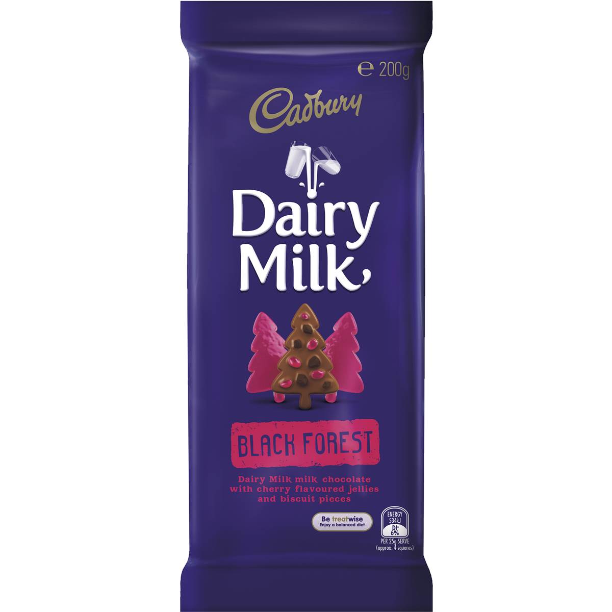 Cadbury Chocolate Block Black Forest 180g