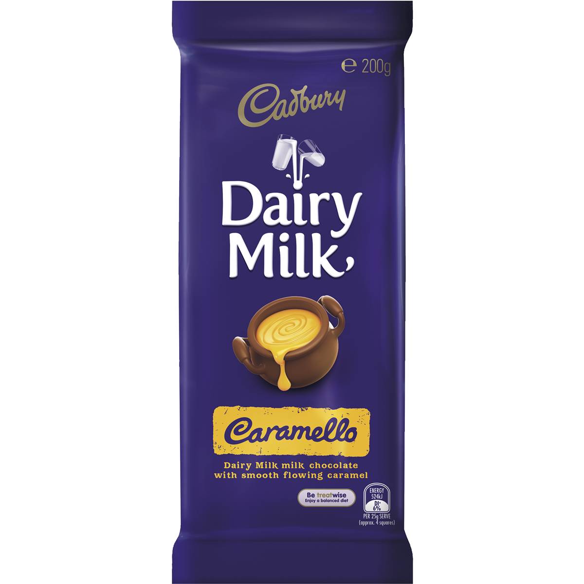 Cadbury Chocolate Block Caramello 180g