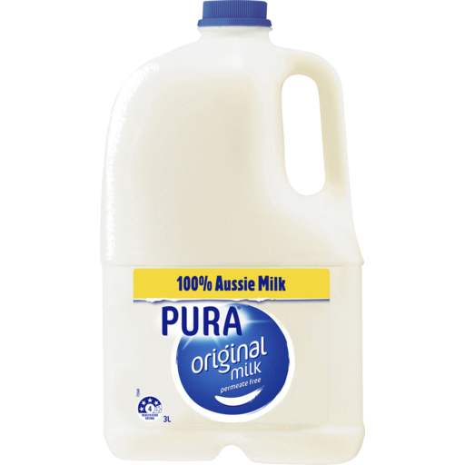 Pura Milk Full Cream 3L