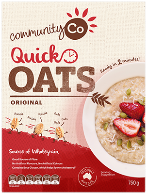 Community Co Quick Oats 12pk 420g