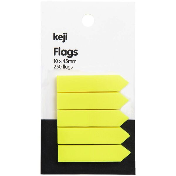 Keji Flags 250pk 10 x 45mm