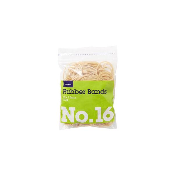 J.Burrows Rubber Bands No.16 100g