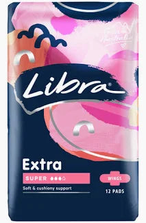 Libra Extra Super with Wings 12pk (old barcode)