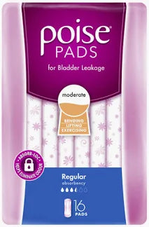 Poise Pads Regular 16pk