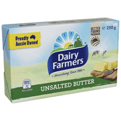 Dairy Farmers Unsalted Butter 500g