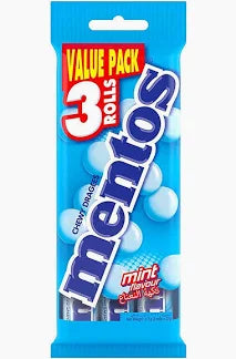 Mentos Mint 37.5g 3pk