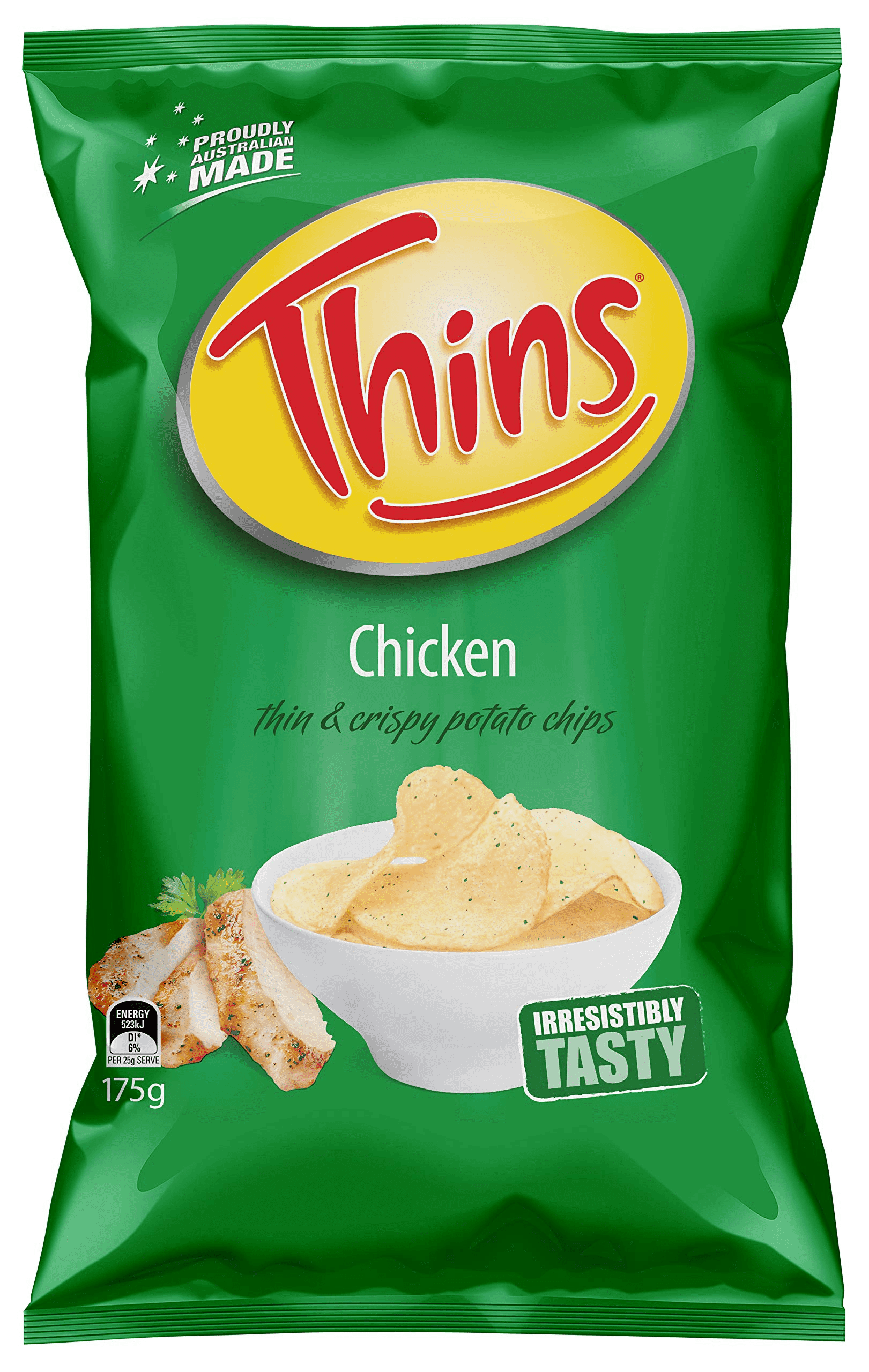 Thins Chips Chicken 175g